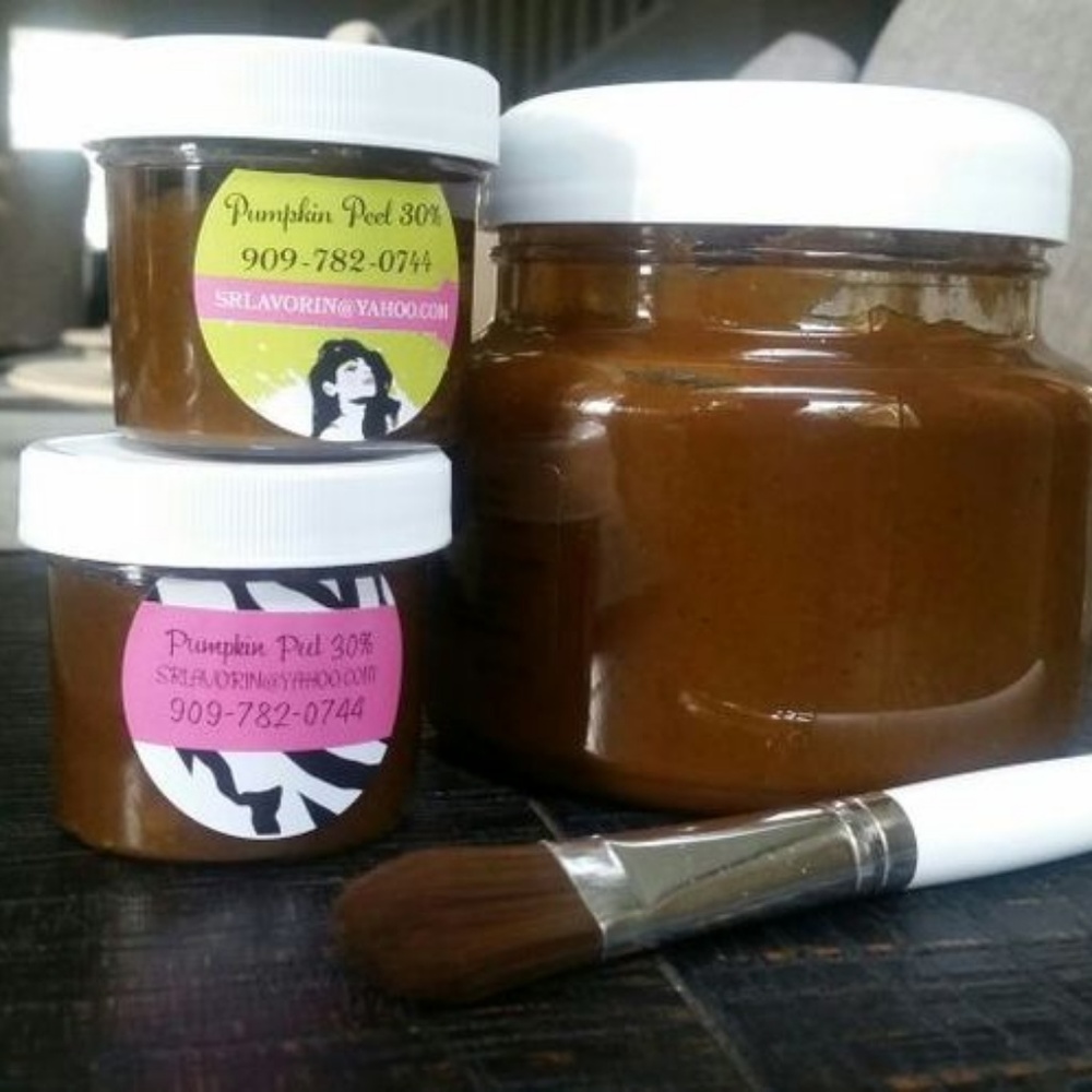 Professional Grade Pumpkin Chemical Facial Peel